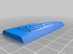 Door Sign: Occupato - Libero