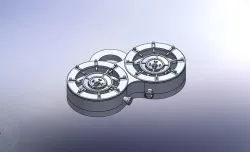 double-burners for cheese-machine