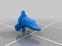fish pike detailed texture trophy taxidermy for 3d printing