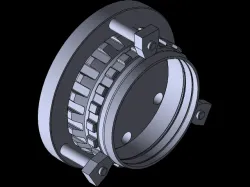 Fixture for internal shaping