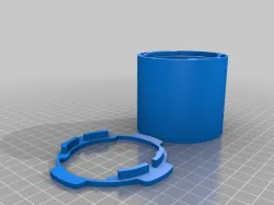 Flashforge Creator Pro 2 spool holder adapter