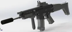 FN ScarL assault rifle