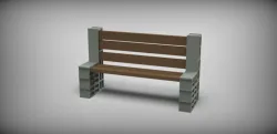 Garden bench