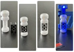 Ghostbusters - Nixie Tube for Belt Gizmo