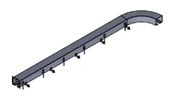 Guide air conveyor