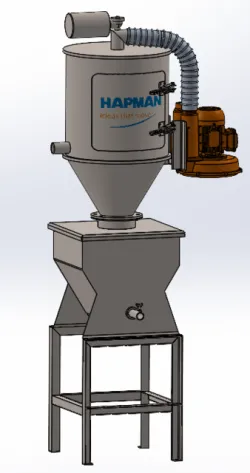 Hapman MiniVac Hopper Feeder