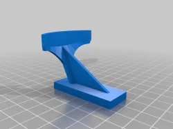 hat wall hanger with dovetail 