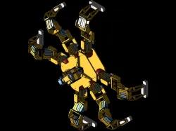 hexa bot welding