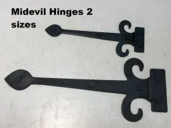 Hinges Medieval looking 2 sizes