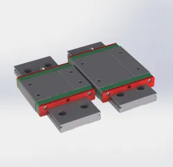 HIWIN MG Series MGW15CZFC & MGW15HZFC Block & MGWR15R Rail