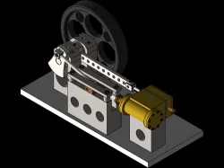 HORIZONTAL MILL STEAM ENGINE