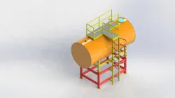 INDUSTRIAL CHEMICAL TANK