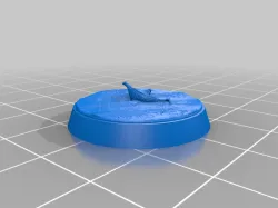 Magic Lamp in Sand D&D Miniature