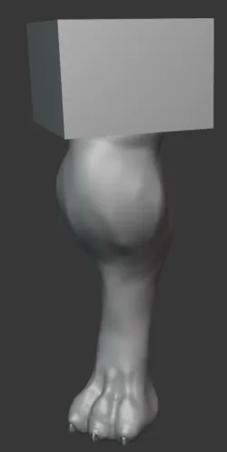 Mini Claw Table Leg