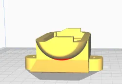 Nerf Stampede battery area end cover (Lipo mods)