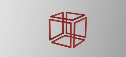 Optical illusion cube / Infinity CUBE