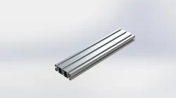 Optical rail 120x40x500 mm