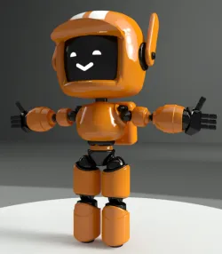 Orange Robot (LOVE DEATH + ROBOTS)