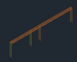 Pipe rack pipe