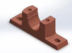 Plummer block support base part