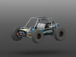 PUBG ATV Buggy with v6 engine