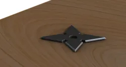 Quad point Ninja Star