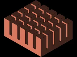 Raspberry Pi Zero Copper Heat Sink
