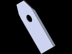 Robot mower blade