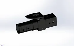 Round to Square Tube Folding Connector