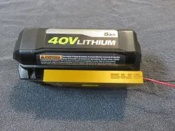Ryobi 40 Volt Battery Connector