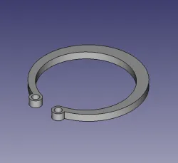 Seeger washer  for BF-10 end of Ballscrew 1605