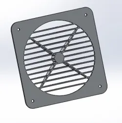 sheetmetal vented cover