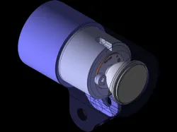 Simple gopro compatible LED light