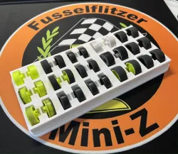 Slotcube Schublade für Mini-Z Reifen & Felgen