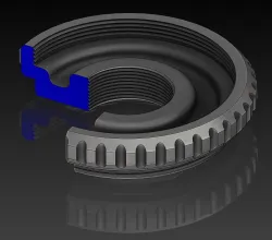 Telescope thread adapters for M12 & M16 board lenses