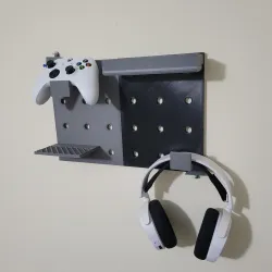 Threaded Pegboard with Accessories