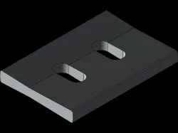 Toggle Seat Cushion and Toggle Plate