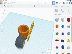 Torque pen holder