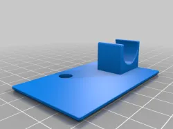 Trailcam laser aiming plate