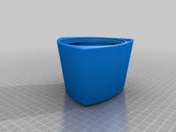 Triangle pot