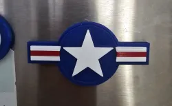 U.S. Roundel ( Military Aircraft Insignia )