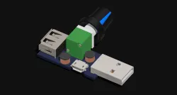 USB Fan Speed Control module - DC 5V Stepless