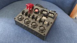 USB Switch Box for Flight Simulators (16 Buttons)