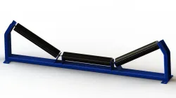 V Belt Conveyor Idler Roller for W1000mm