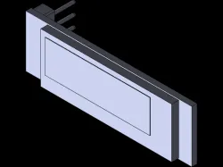 0.91" OLED Display Module 128x32 I2C