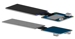 3.99 inch 400x960 Bar Type HMI Display Intelligent Smart UART TFT LCD