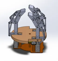 3 Finger Gripper|Robotic Arm