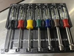 34552 Craftsman Nutdriver Set SAE Std 7 pcs Assy 3DP