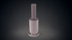 3D Bolt Designed By Solidworks