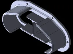 3D printed Air-supply duct connection